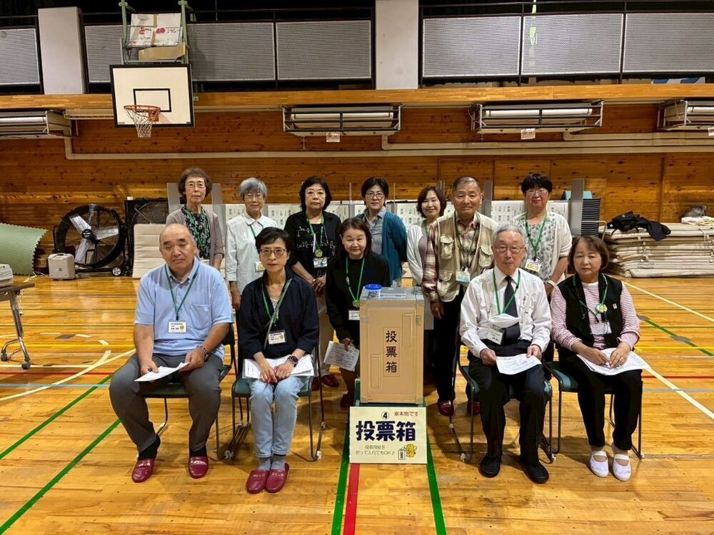 画像 R8.6.25 第三日野小学校で出前模擬選挙