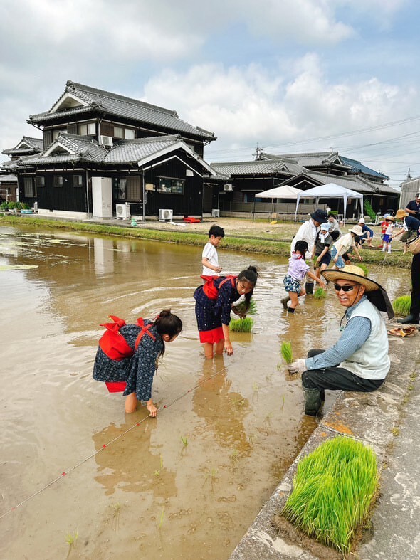「お田植え祭＆田植え体験＆どろんこ遊び」宮木野グリーンファーム in 寺子屋∞和環舎∞（わわや）