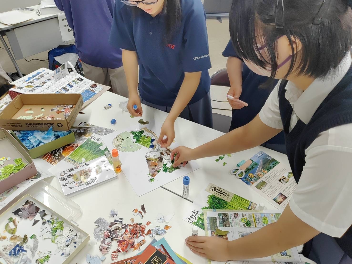 海岸林フィールドワークと絵本作りワークショップ