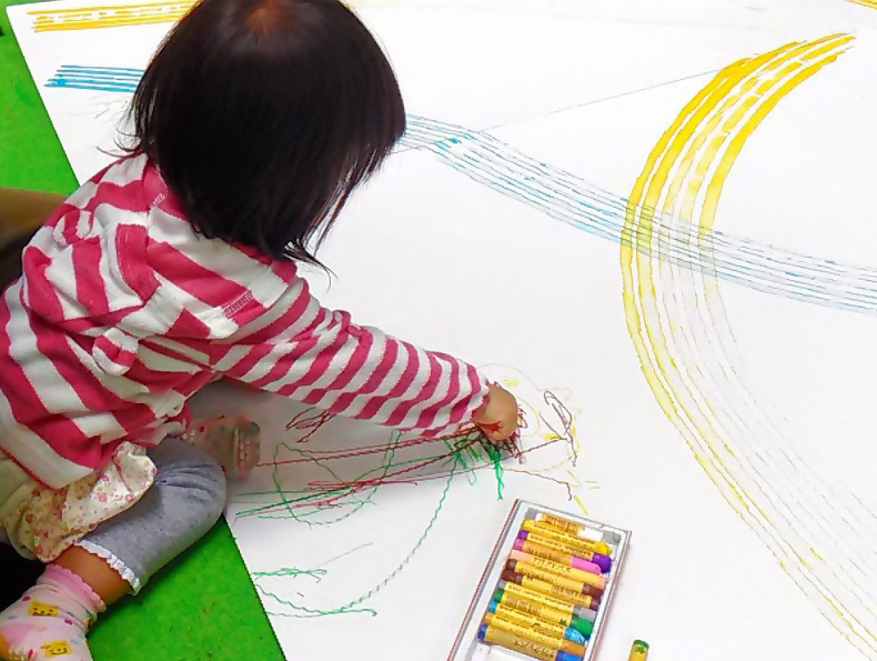 【住友生命vitalityプラザ】オリンピックイヤー！模造紙アートde 大きく描こう！夢も絵も♪&交流会