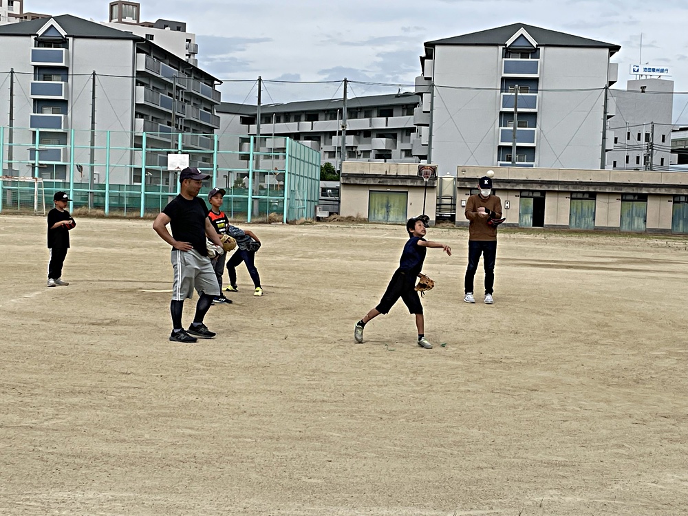貝塚ウエスト　野球体験会　