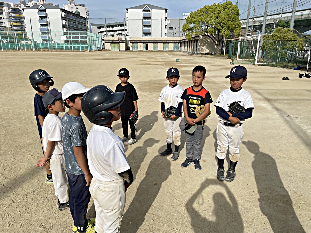 貝塚ウエスト　野球体験会　