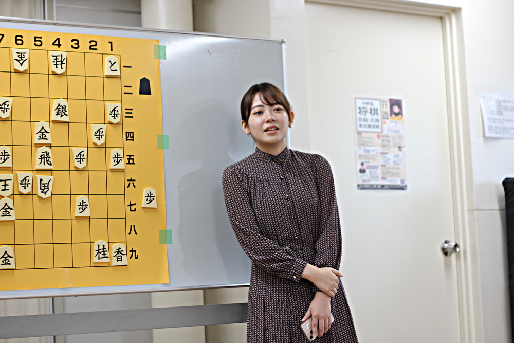 【鷺宮将棋サロン　1月例会】加藤結季愛女流初段　将棋講座、指導将棋、自由対局