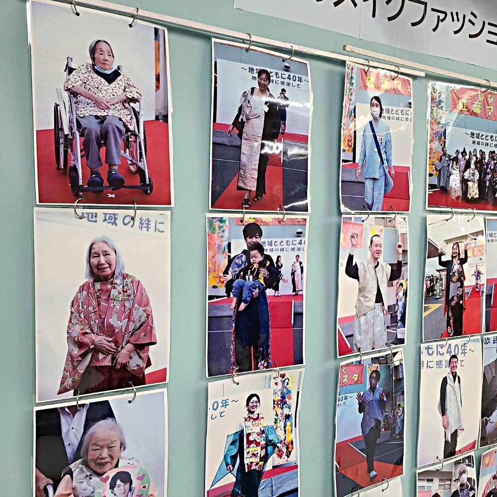 しなふく紅葉フェスタ
着物リメイクファッションショーのモデルたち！
写真展