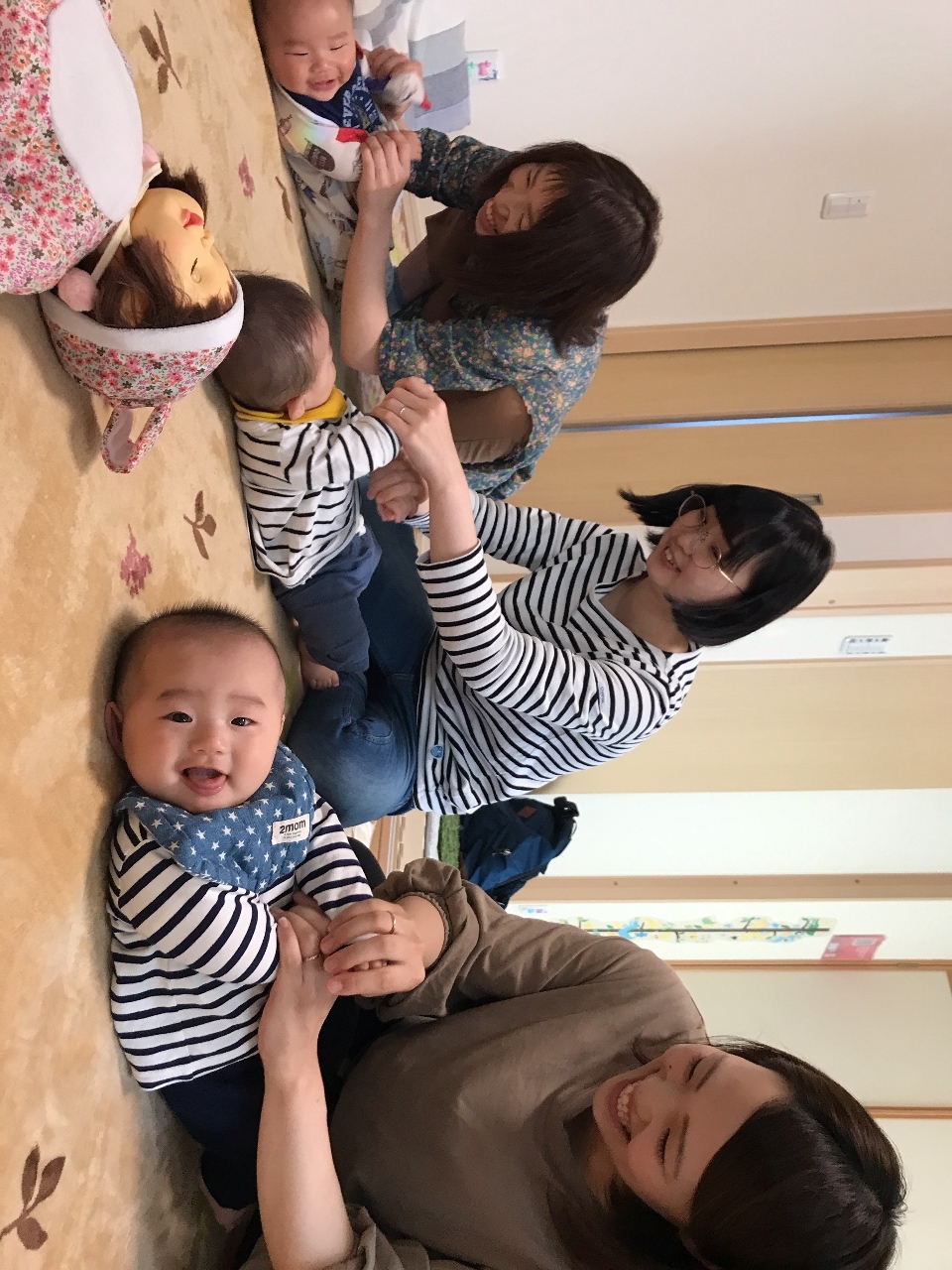 喋って笑って気分転換♡ベビーマッサージ教室げんきっこ　９月