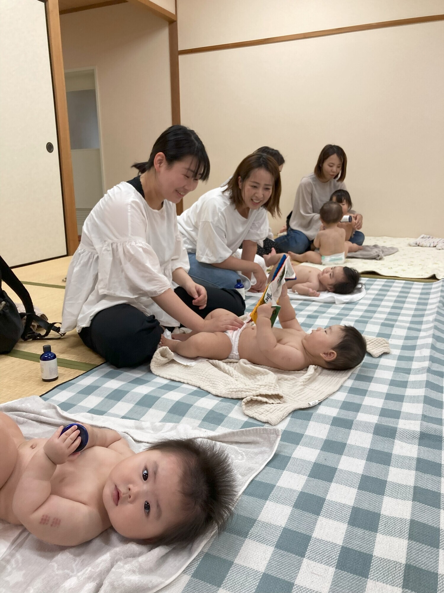 喋って笑って気分転換♡ベビーマッサージ教室げんきっこ　９月