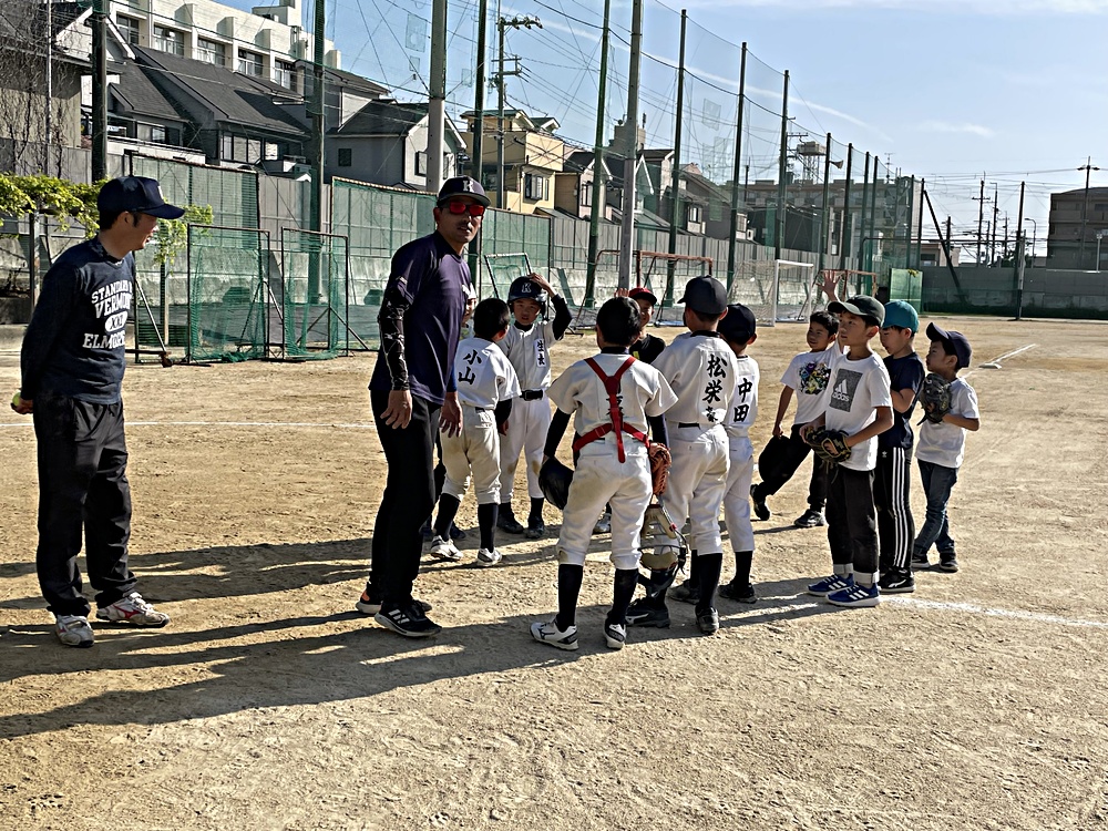 貝塚ウエスト　　野球体験会⚾️