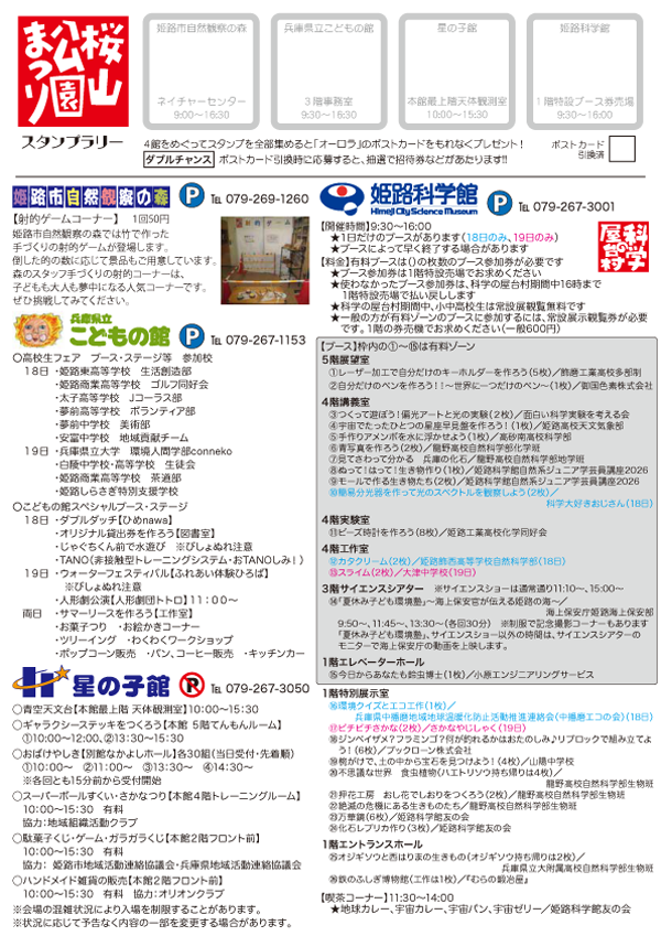 桜山公園まつり「科学の屋台村」