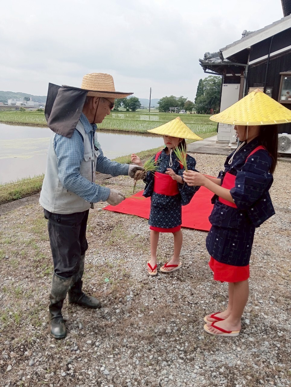 「お田植え祭＆田植え体験＆どろんこ遊び」宮木野グリーンファーム in 寺子屋∞和環舎∞（わわや）