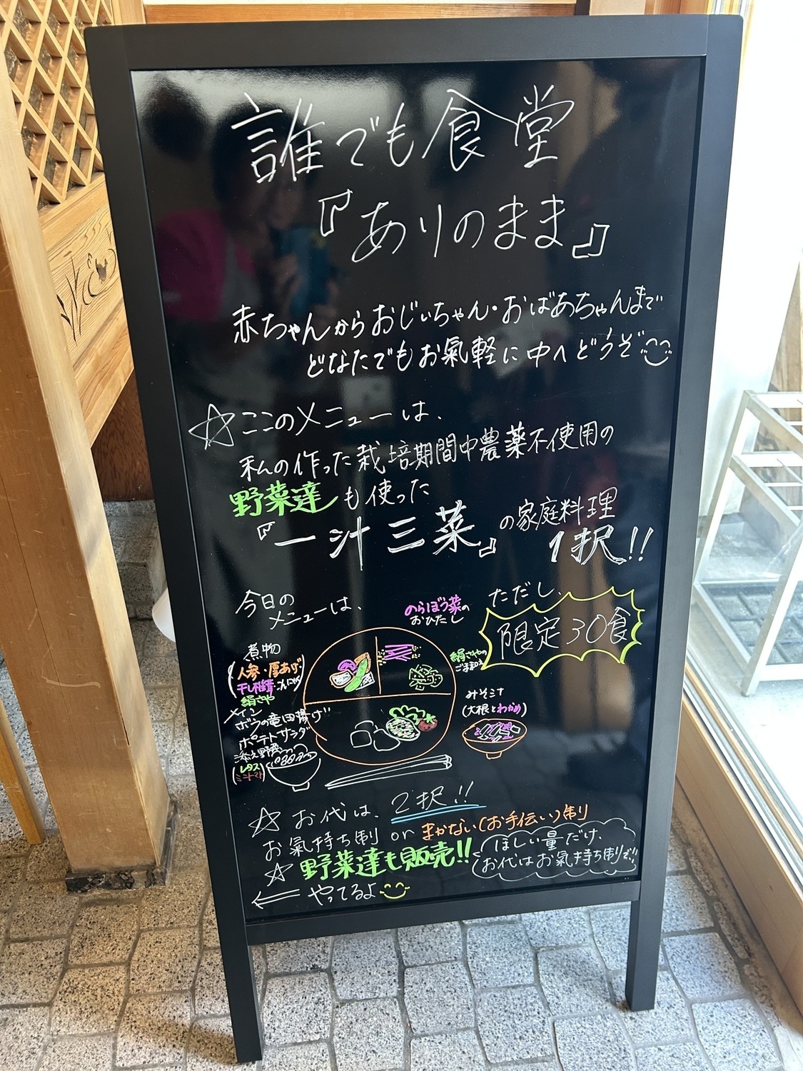 誰でも食堂　　ありのまま