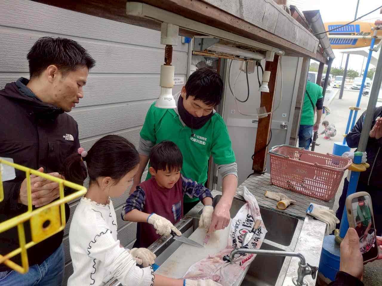 尼崎の海と魚でフィッシュシェアリング体験会