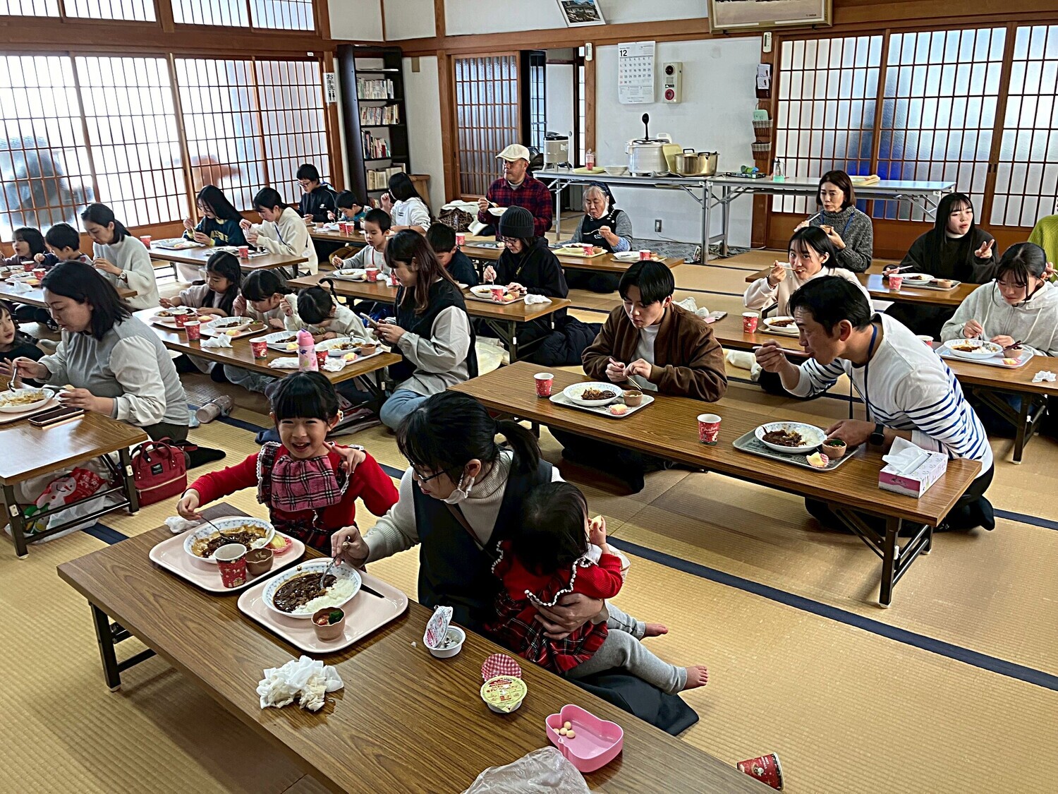 学習サポート&ごはん