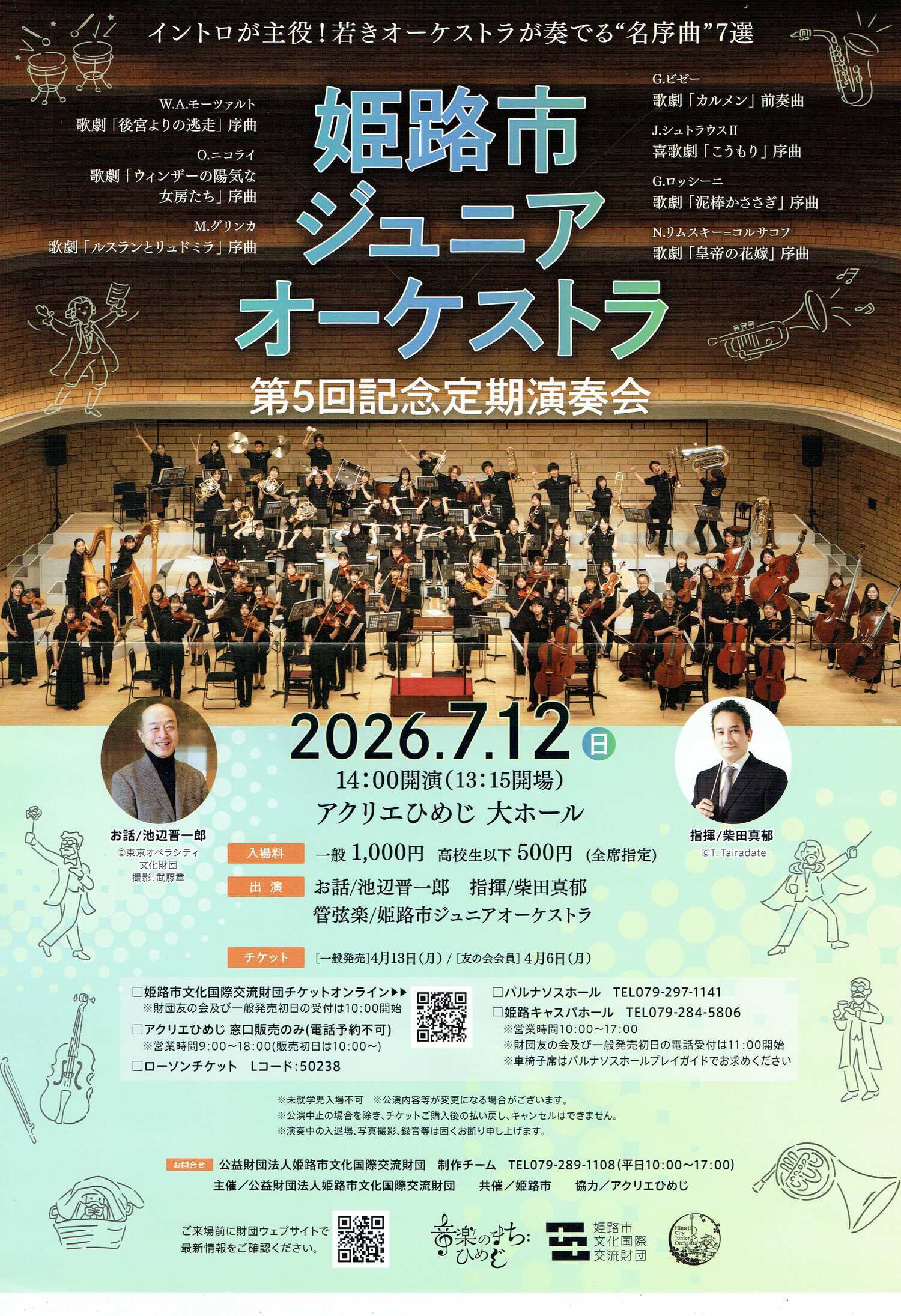 姫路市ジュニアオージェストラ　第五回記念定期演奏会