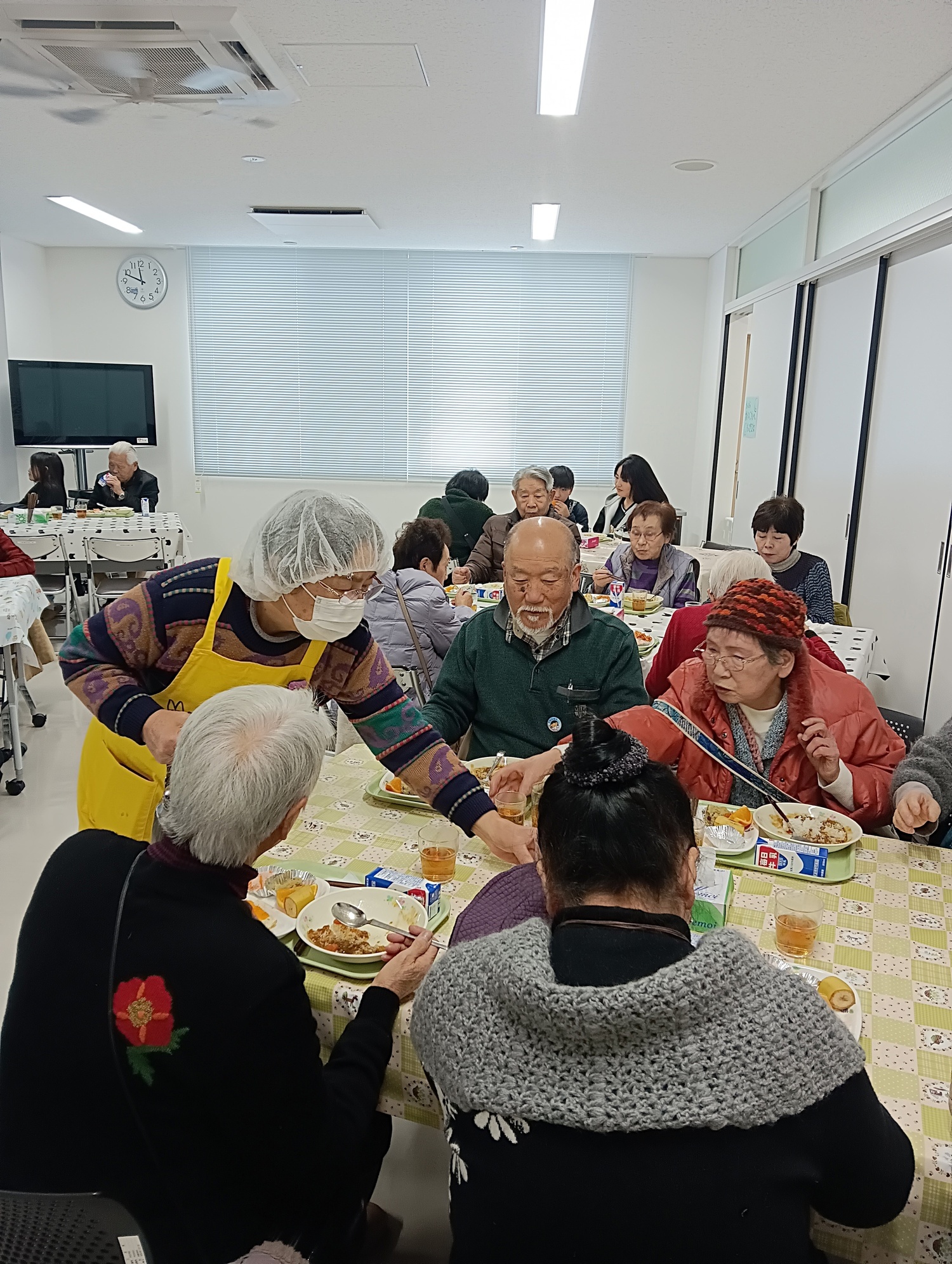 定例の2月八次こども食堂