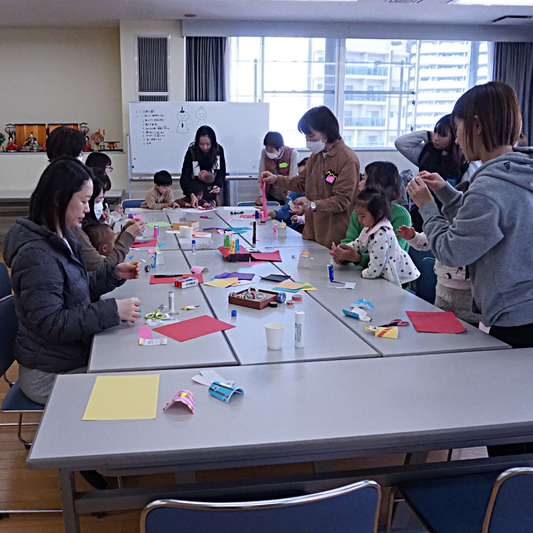 サークル「にじ」イベントのようす