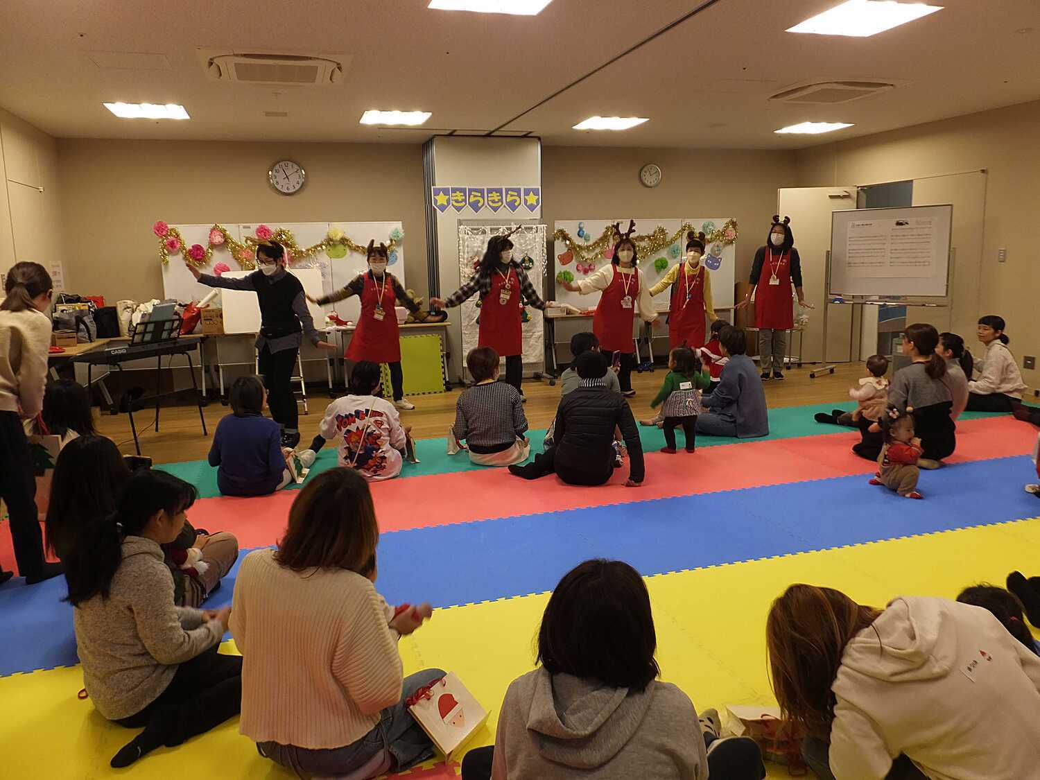 子育てひろば「きらきら」のクリスマス♪