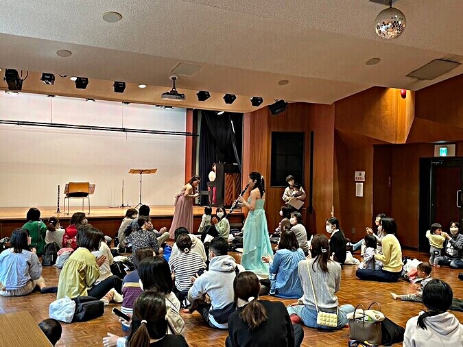 0歳から参加できるこどものための音楽会