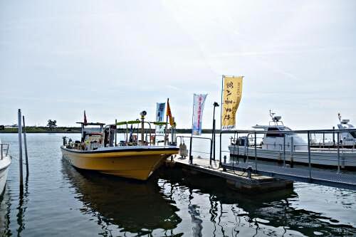 ゆりあげ周遊船「MIYAGI　HARBOR　CLUB」広浦・閖上港コースが運航します