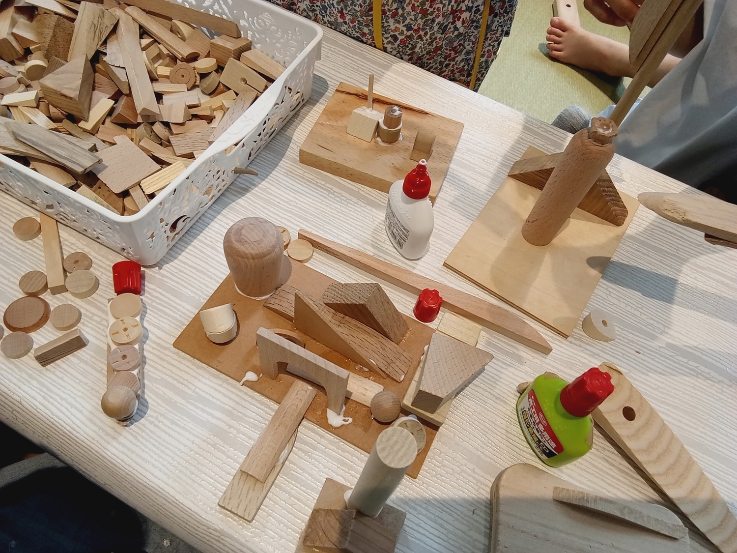 親子で木工作
