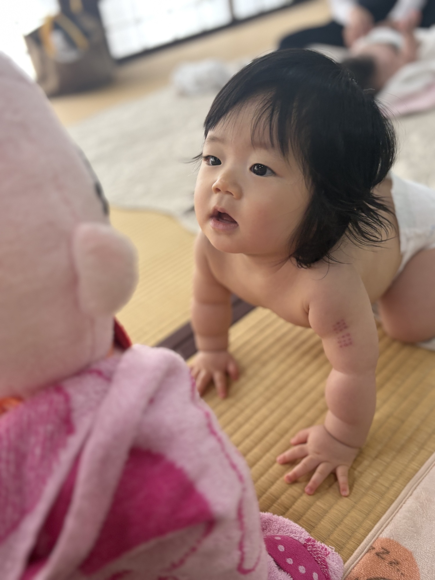 ママと赤ちゃんがほっこり笑顔になれる🌼
バブ.ベビーマッサージ教室☺️