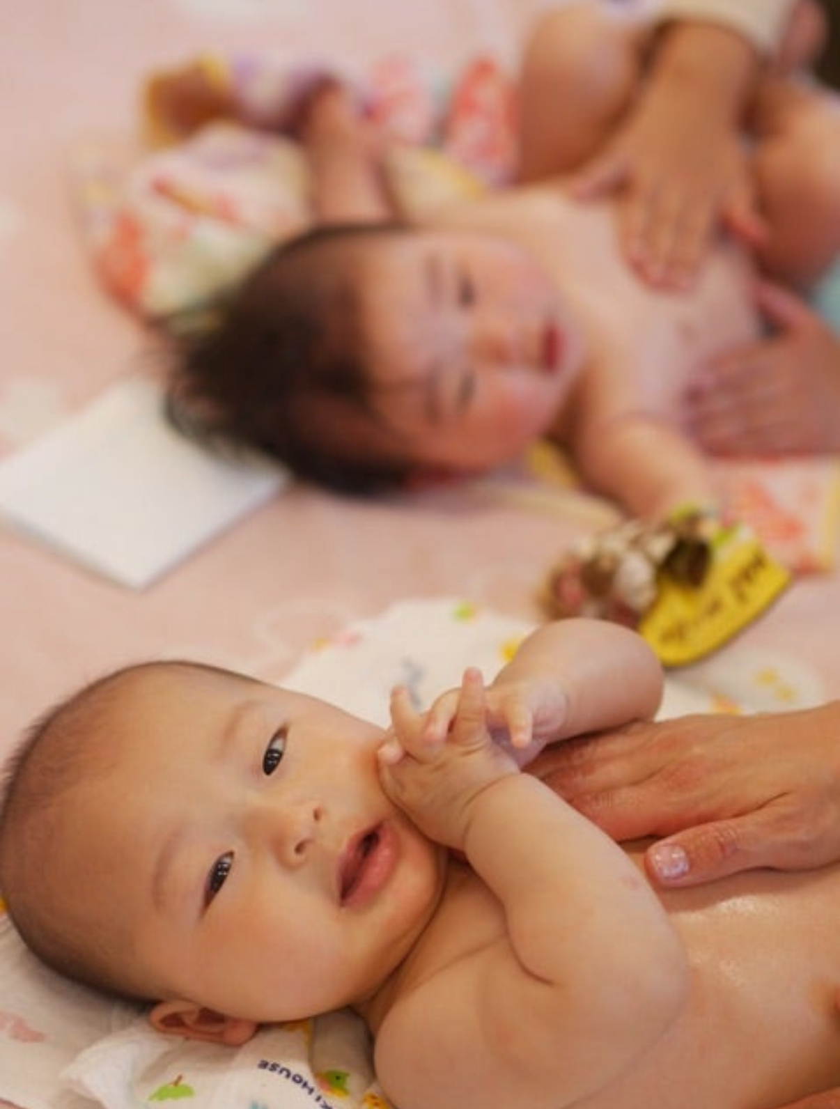 ベビーマッサージ教室げんきっこ　豊川市
喋って笑って気分転換♡赤ちゃんとの２人時間も楽しくなる