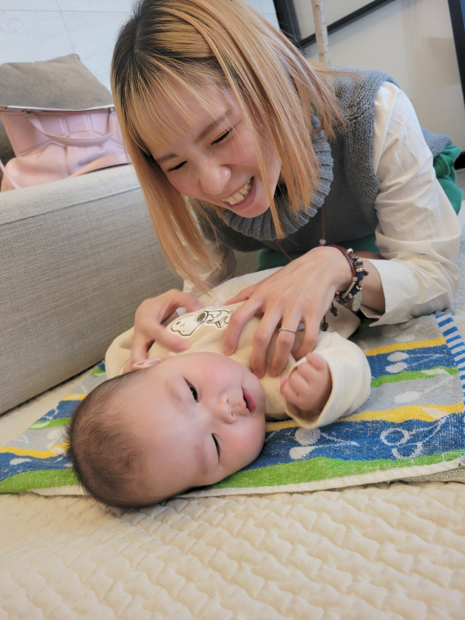 喋って笑って気分転換♡ベビーマッサージ教室げんきっこ　９月