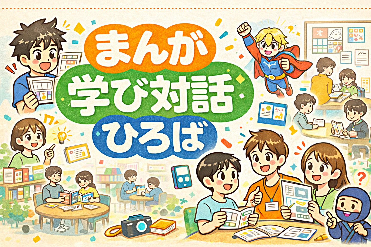 地域ではじめる小さなマンガのある場