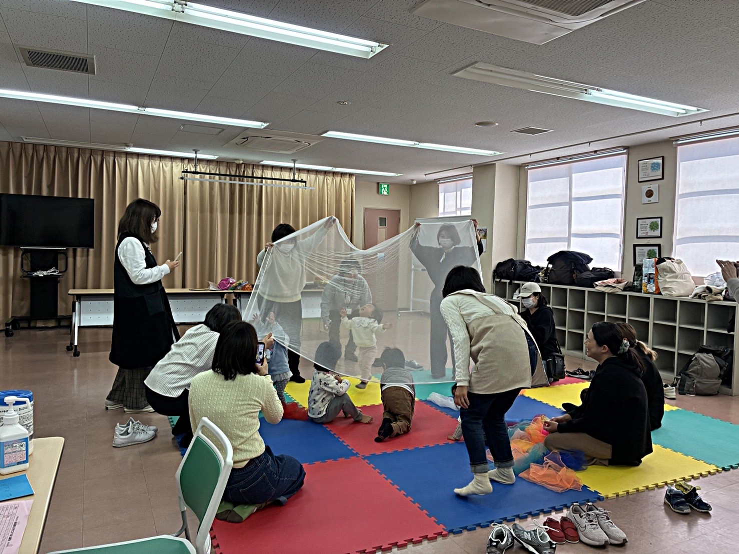 自由遊び🎶
ママも気分転換して、のんびり過ごしてくださいね🌷🌷🌷