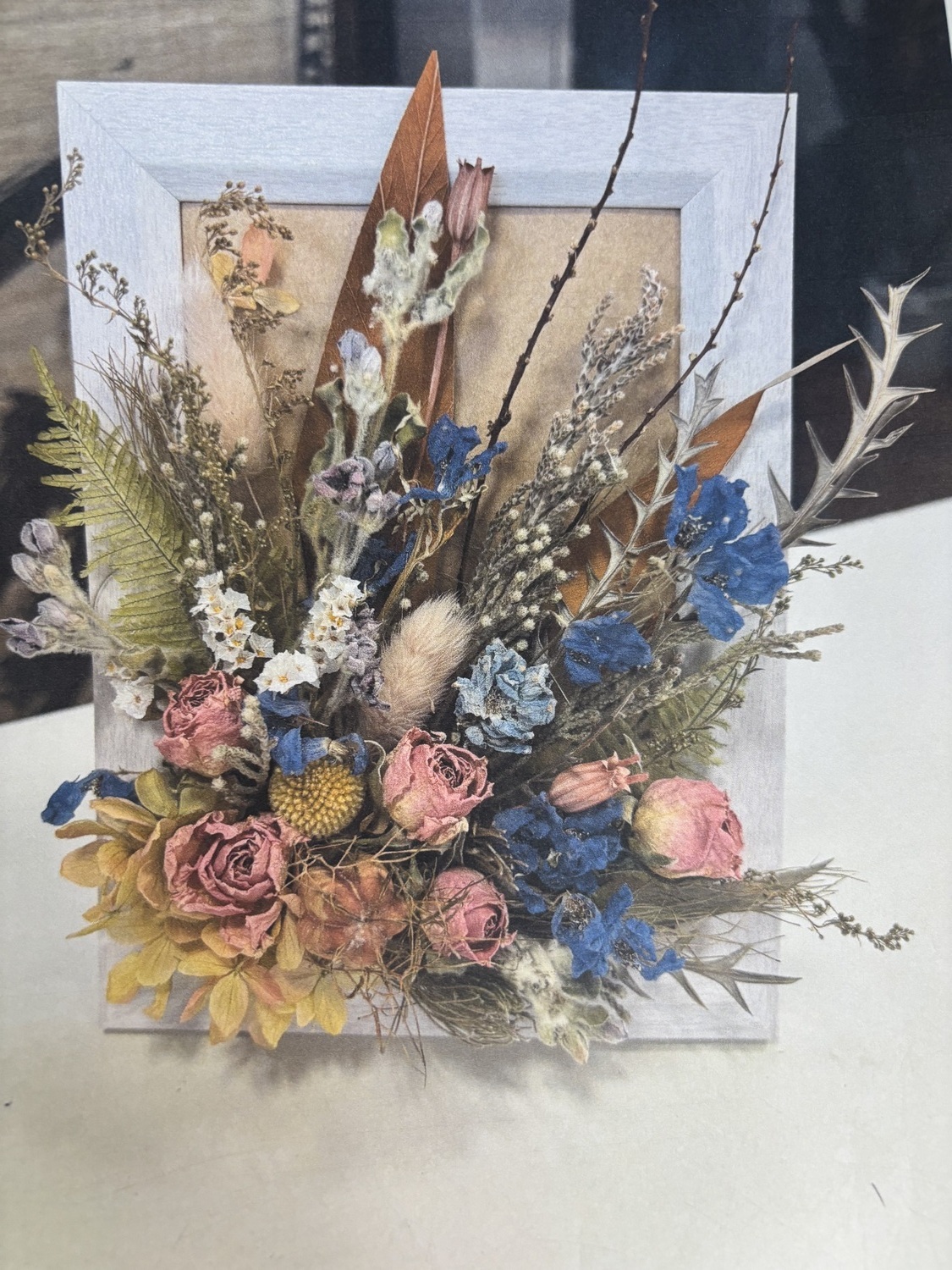 ドライフラワーで花遊び！写真の作品、作ってみませんか？
