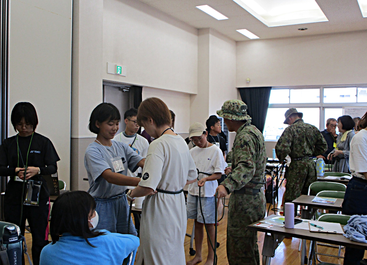 夏休み　親子防災キャンプ　～楽しく学べる　体験型プログラム～