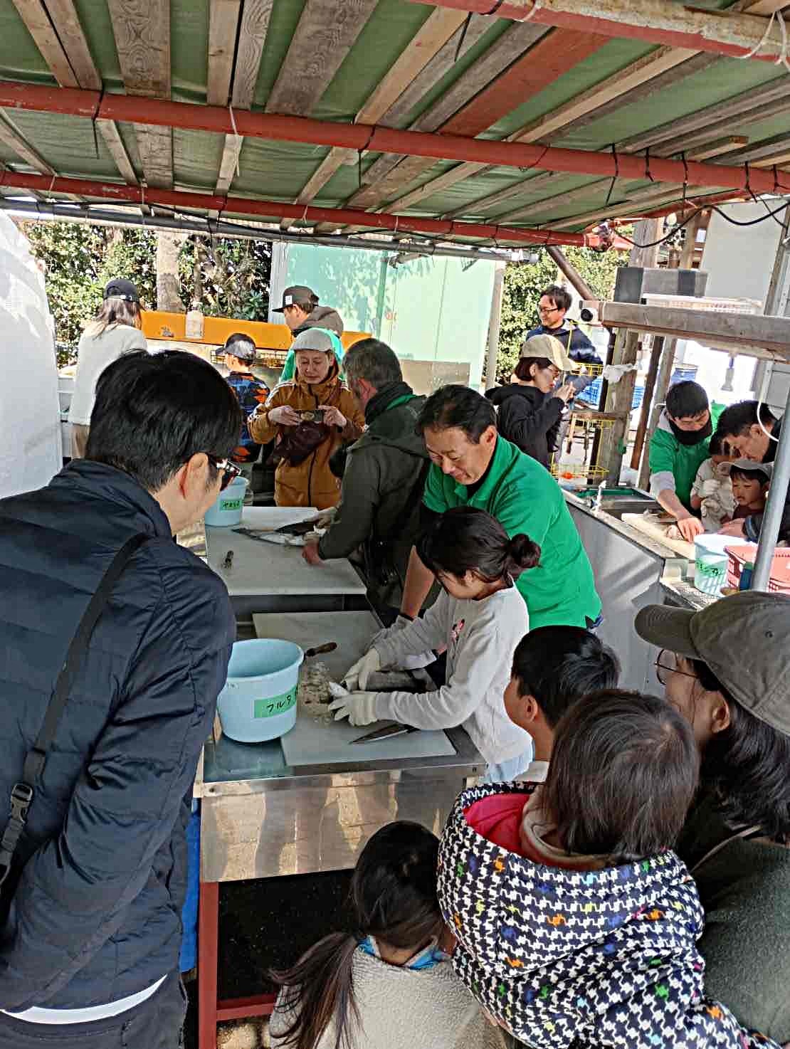 尼崎の海で食育ツアー！