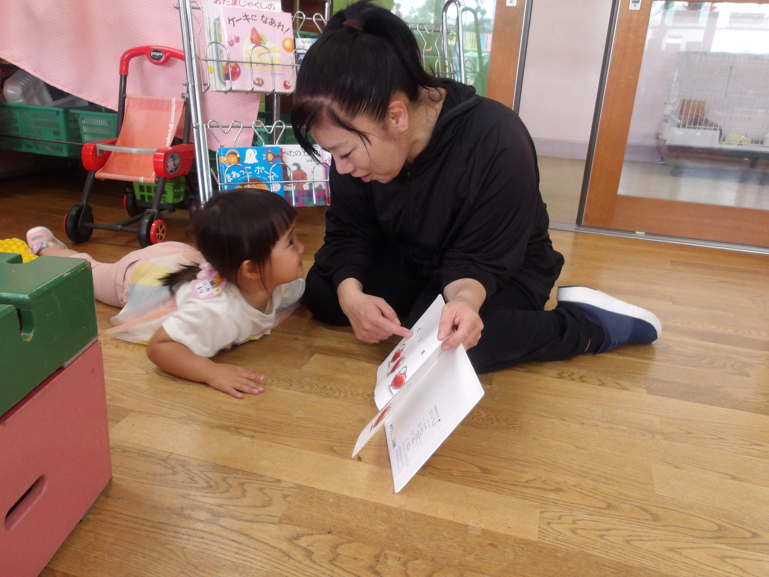 2歳児幼稚園に遊びにおいで♪
