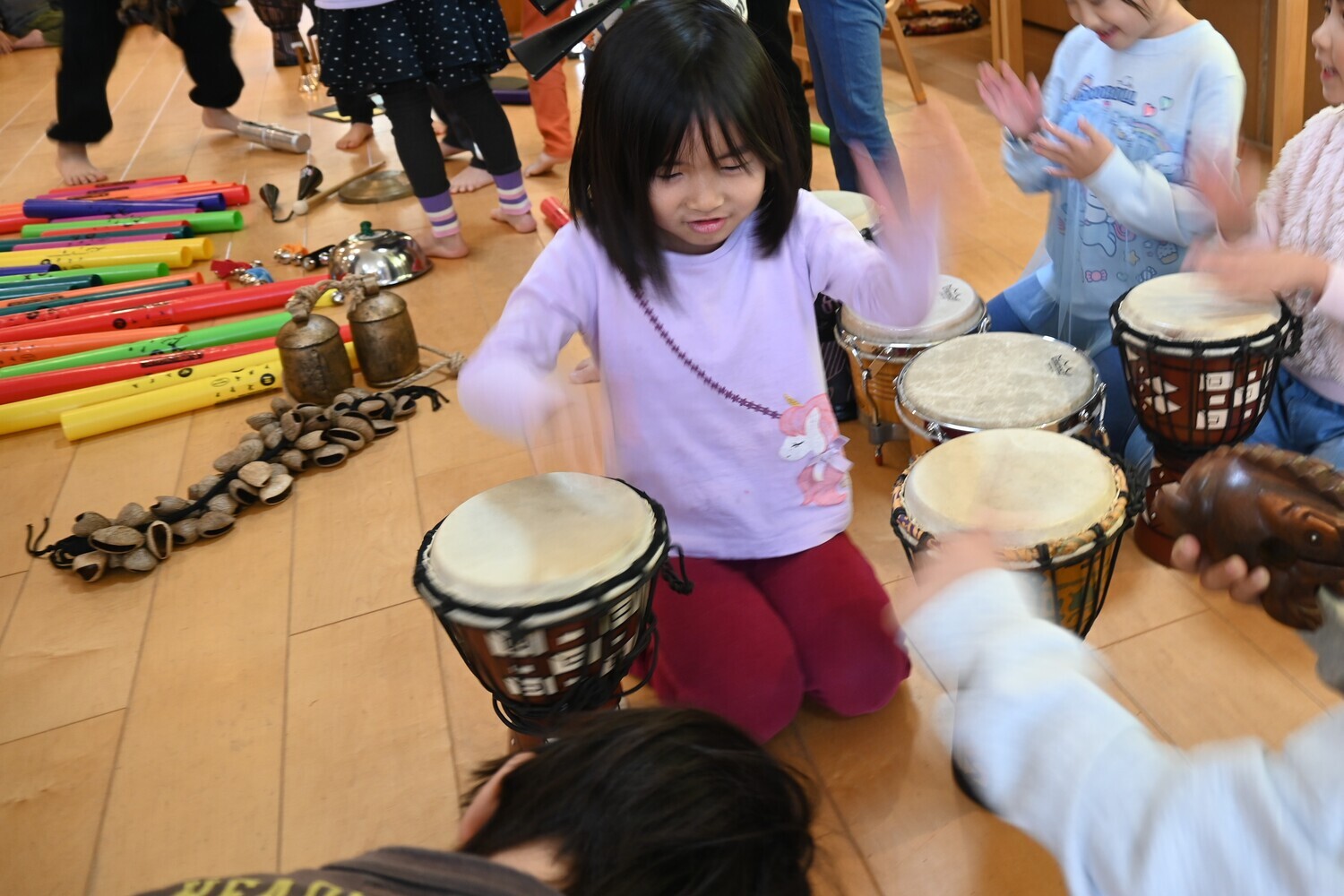 アフリカ楽器（ジェンベ）コンサート
