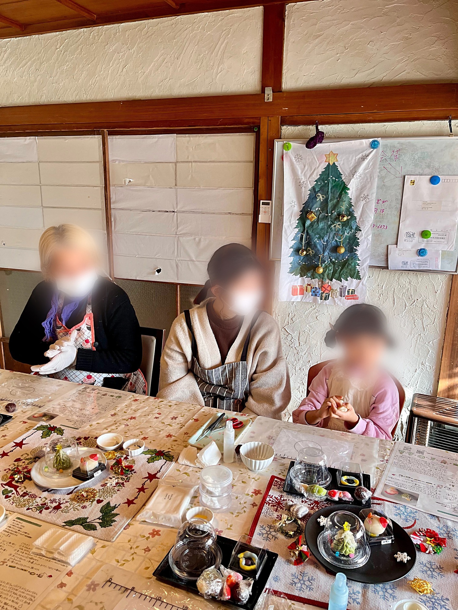 だれでもカフェ　赤鬼さんとみかん　練り切り体験