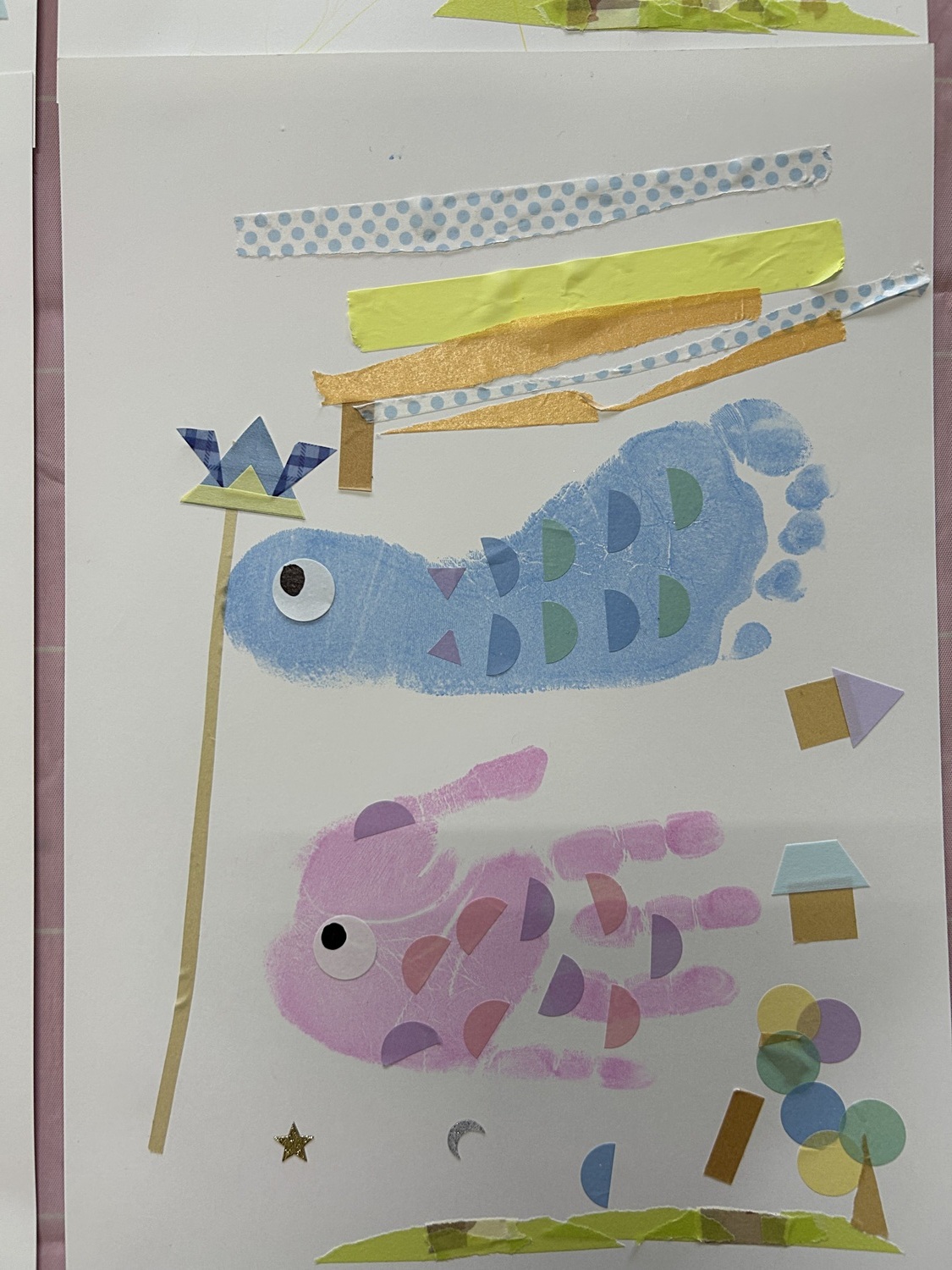 手形アート(母の日)をつくろう&室内開放