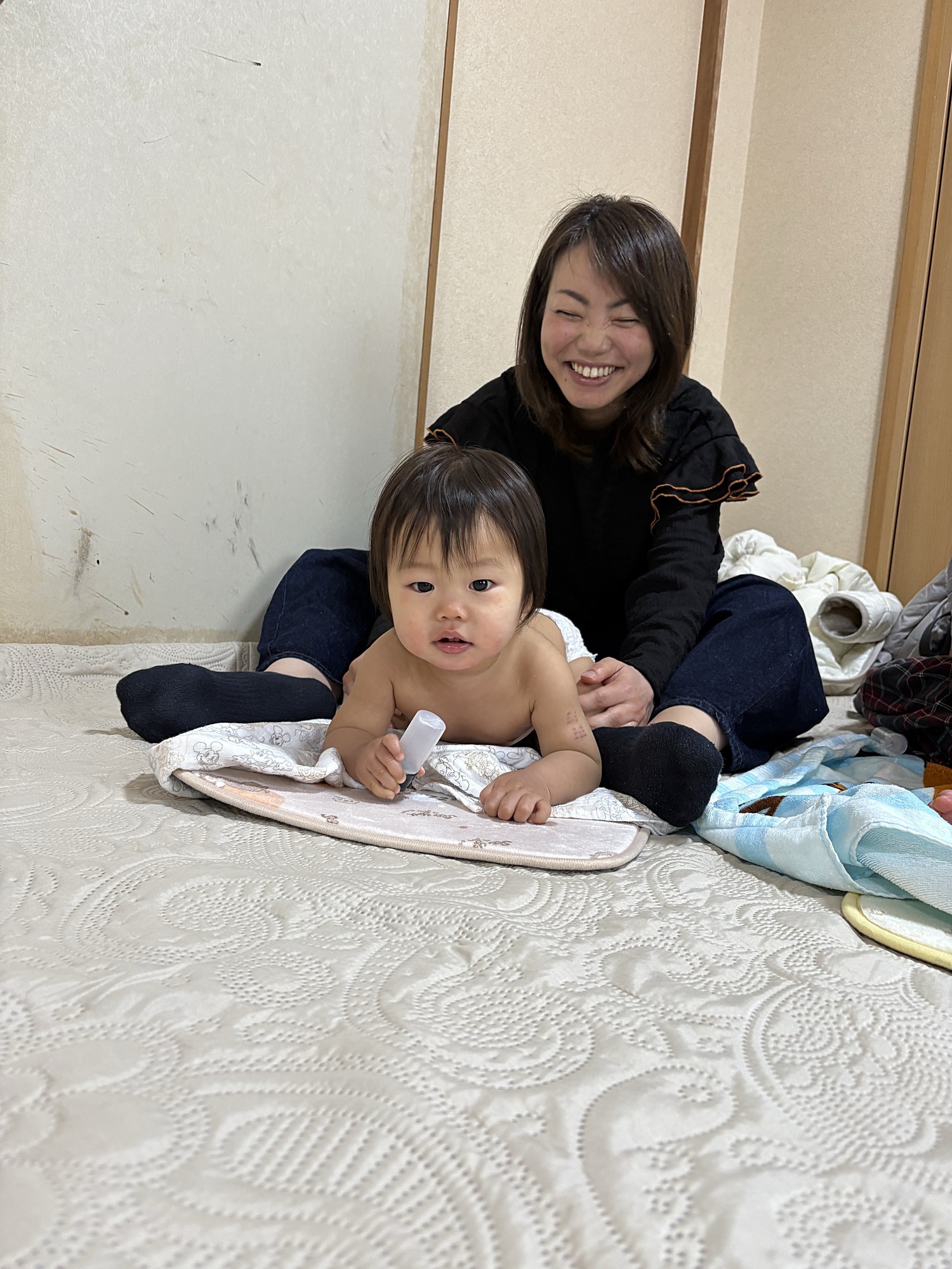 ママと赤ちゃんがほっこり笑顔になれる🌼ベビーマッサージ教室