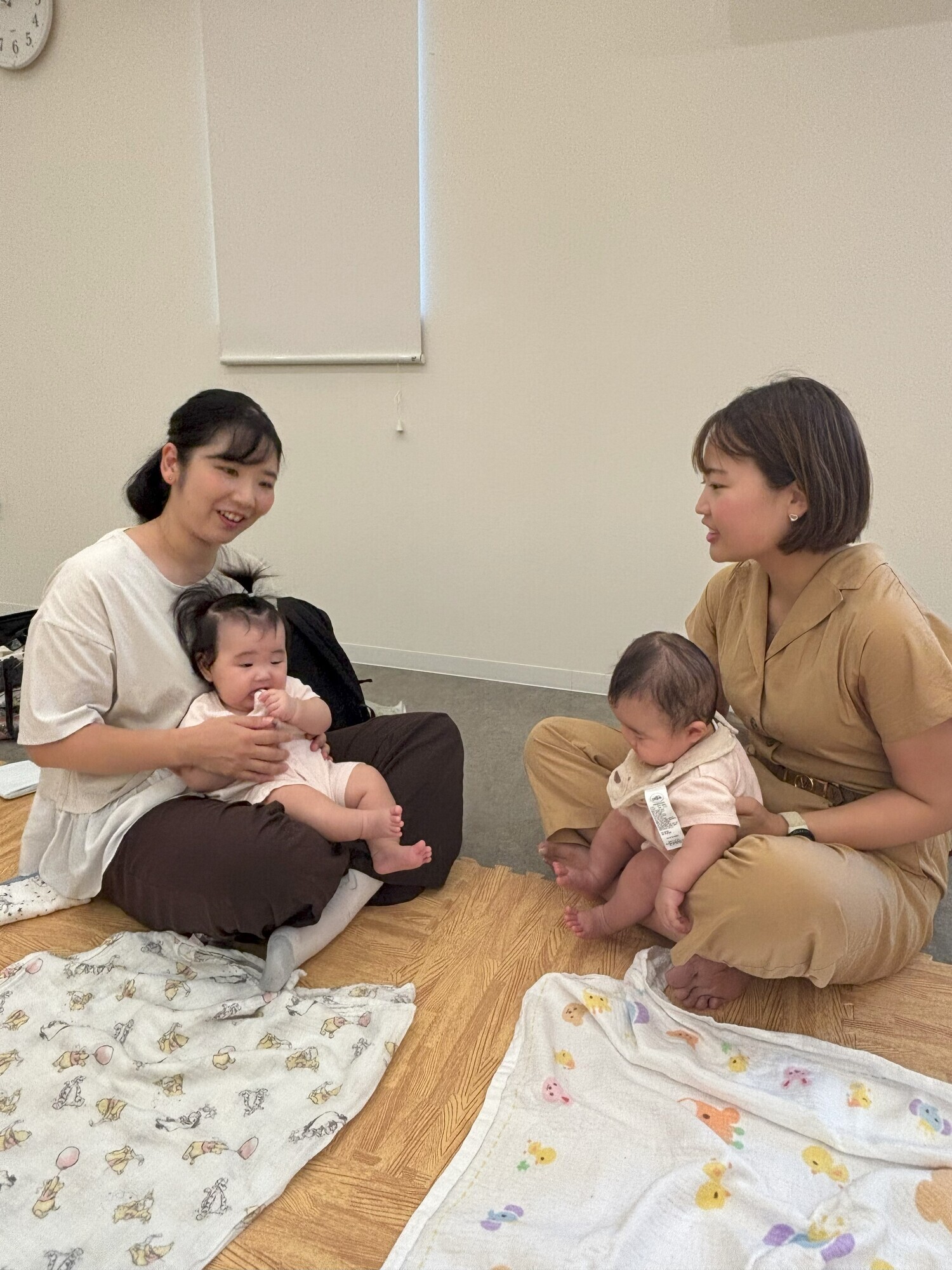 ベビーマッサージ教室げんきっこ　豊川市
喋って笑って気分転換♡赤ちゃんとの２人時間も楽しくなる
