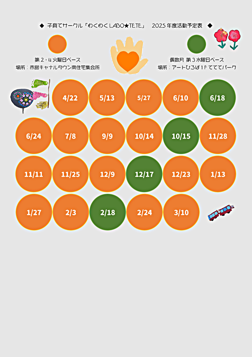 入園グッズ応援隊　TETE