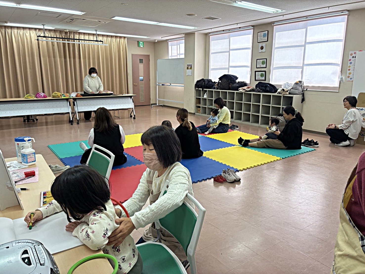 自由遊び🎶
ママも気分転換して、のんびり過ごしてくださいね🌷🌷🌷