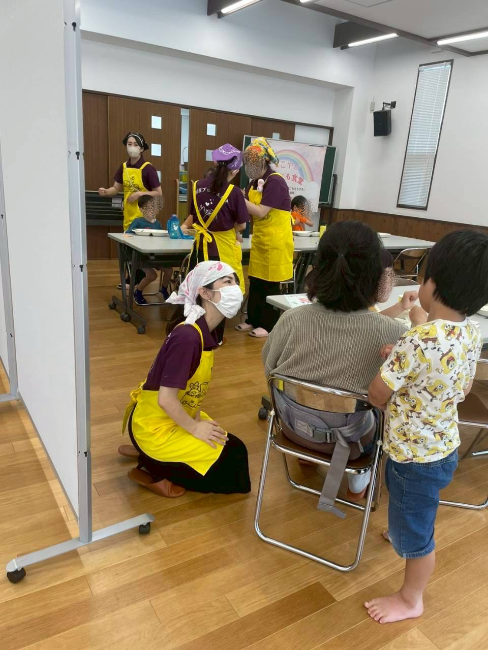 夏祭りinすこやか子ども食堂