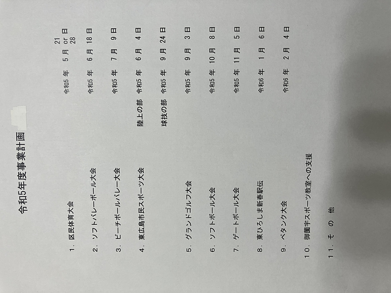 4月9日、第43回御薗宇体育振興会の総会が多数の方の出席により無事開催され　滞りなく承認いただき、令和5年度がスタート致しました。令和5年度はコロナ前の社会活動がリスタートする年になると信じて皆様1人でも多くの方の賛同とご参加をお待ちしております。何卒宜しくお願い致します。