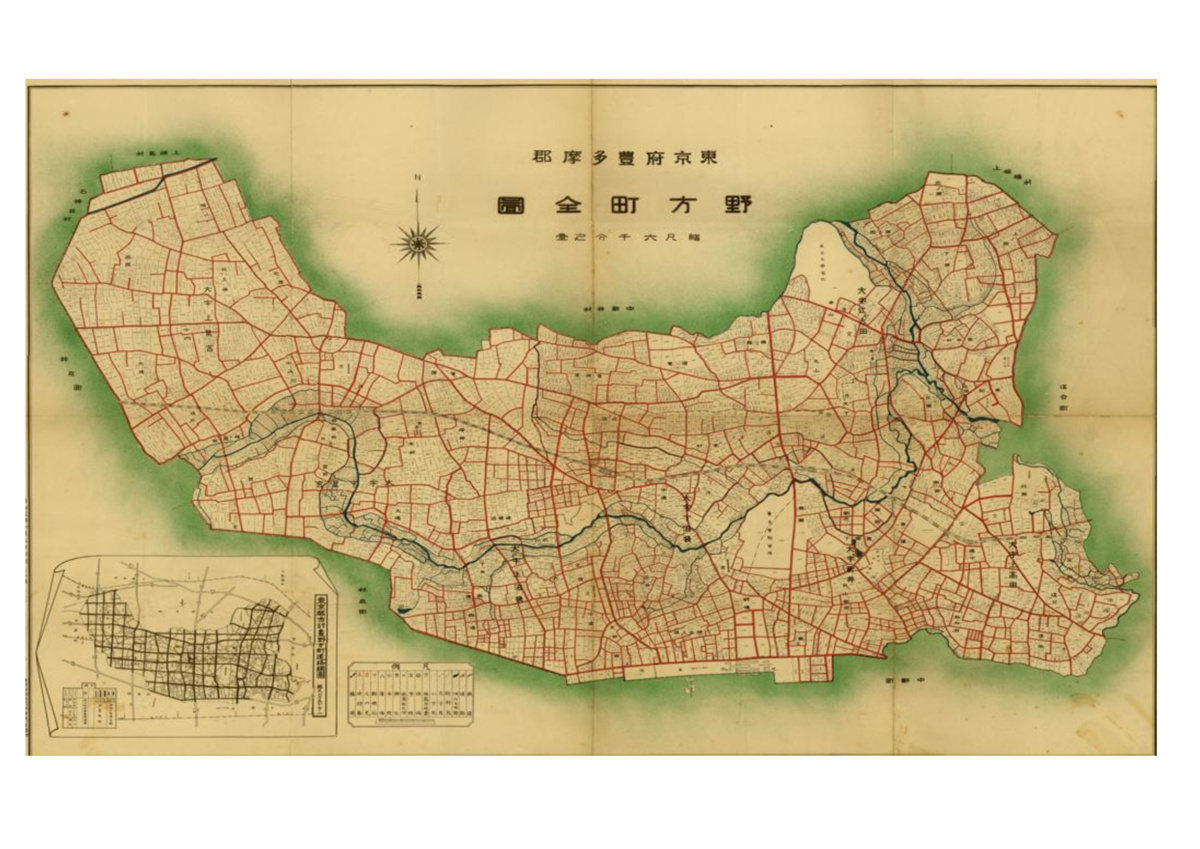 古地図が語る大和町界隈展