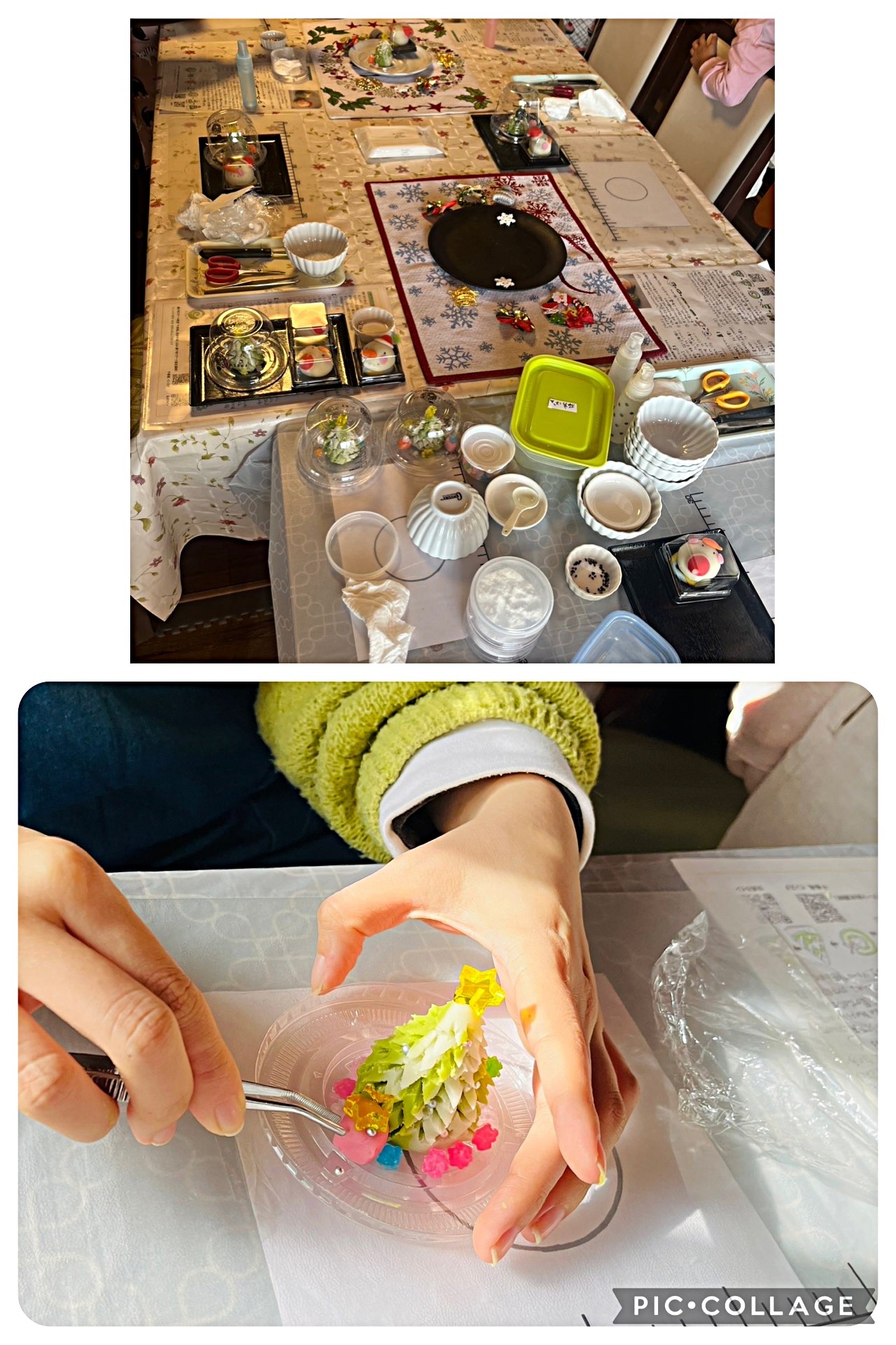 だれでもカフェ　赤鬼さんとみかん　練り切り体験