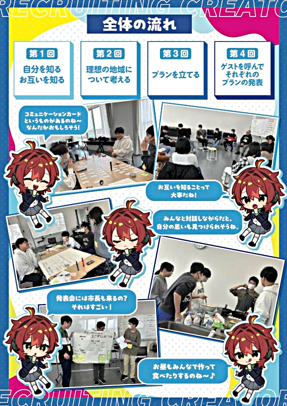 募集開始 !! 子供のまちづくり参加促進事業