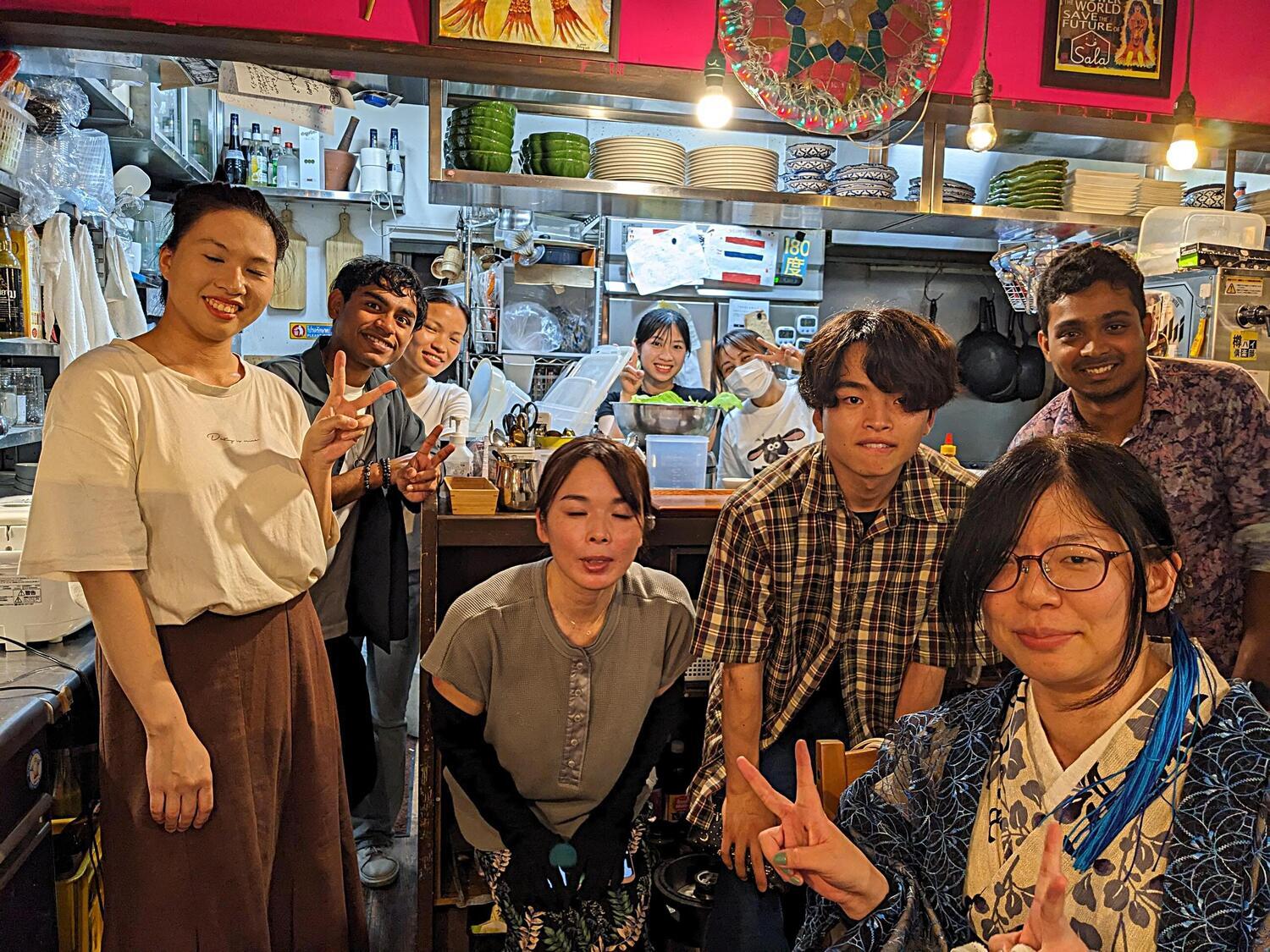 SDGs国際キッズカフェ　モモとラッシー