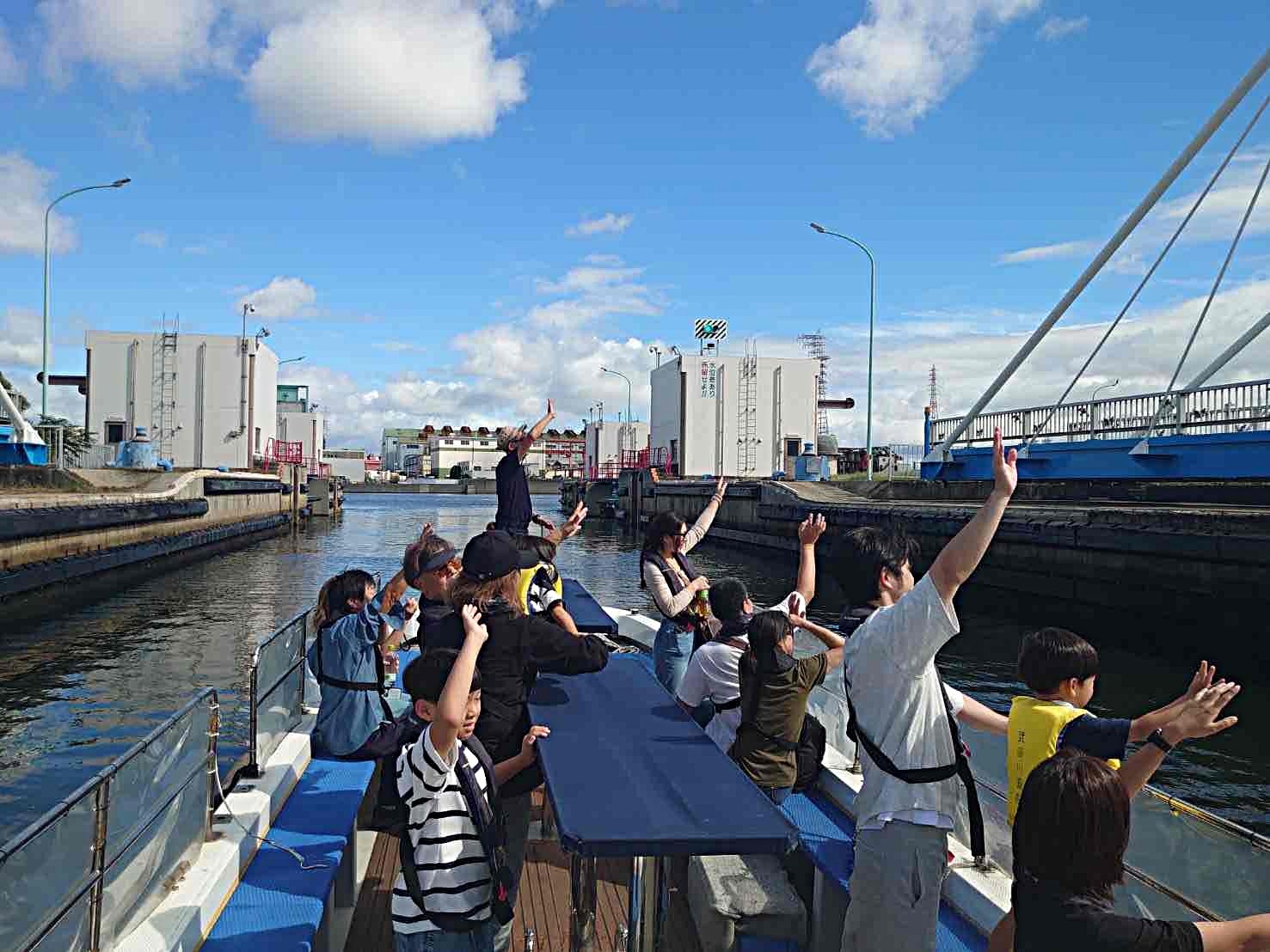 尼崎運河クルーズツアー営業中です！