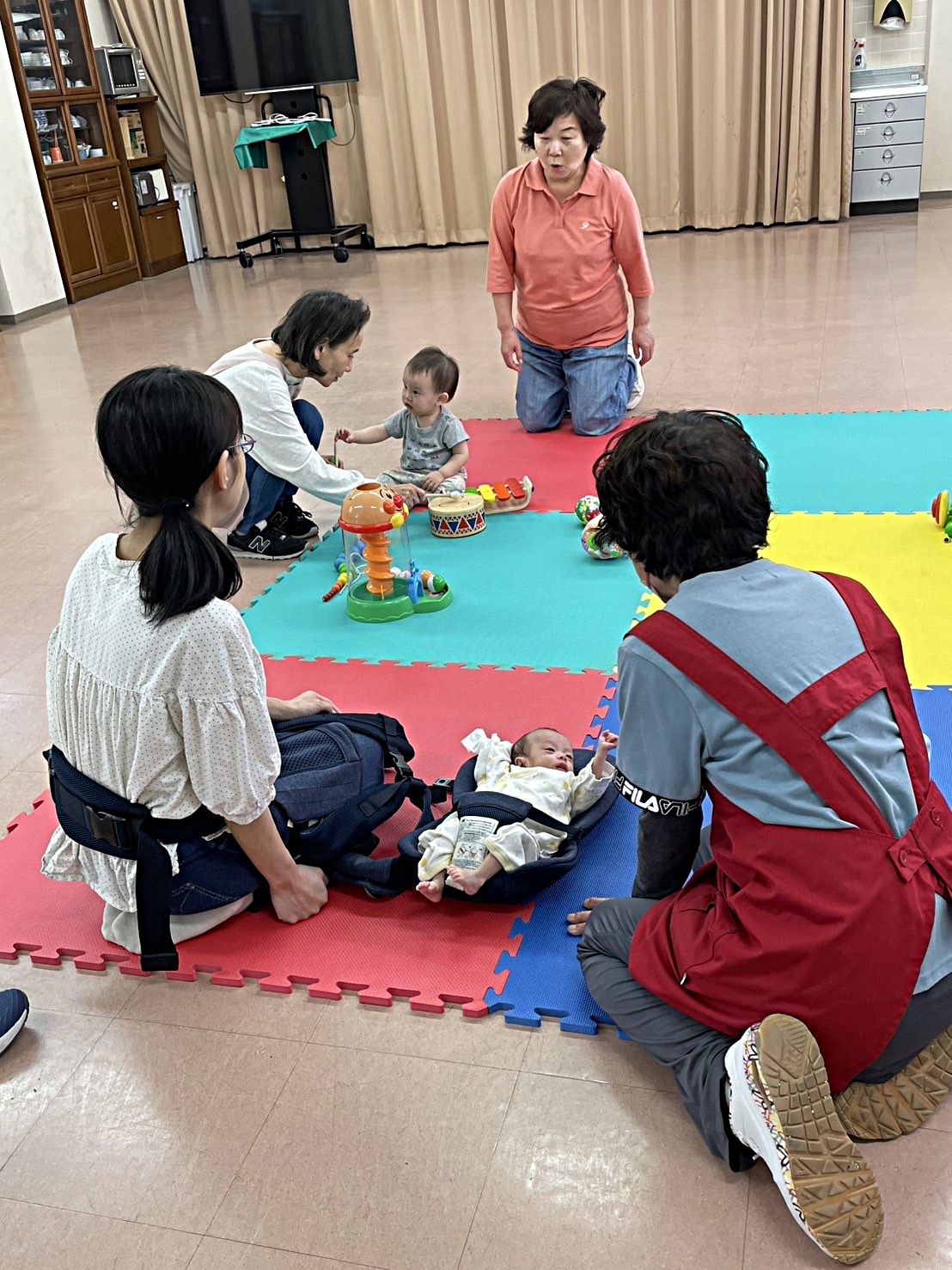 歯科衛生士さんが来てくれます