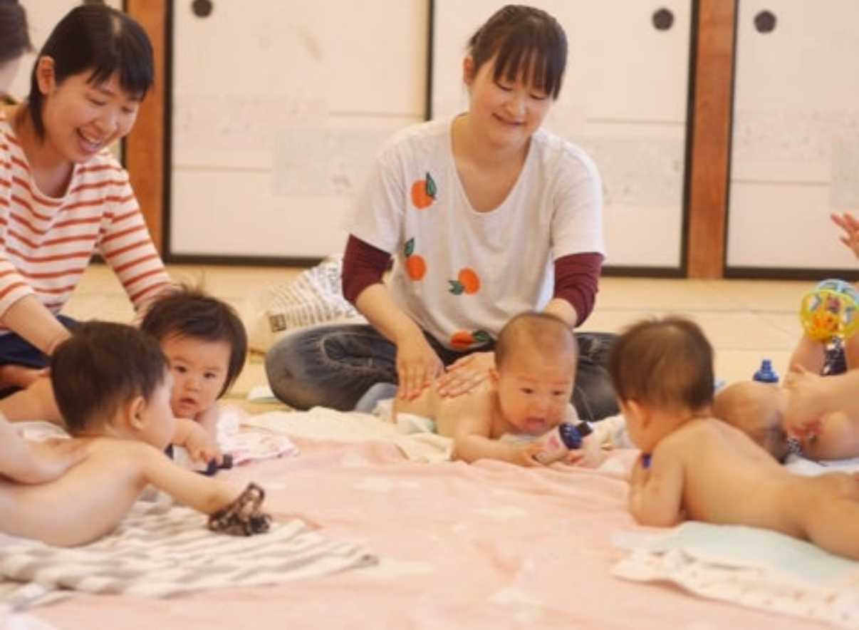 喋って笑って気分転換♡ベビーマッサージ教室げんきっこ　９月