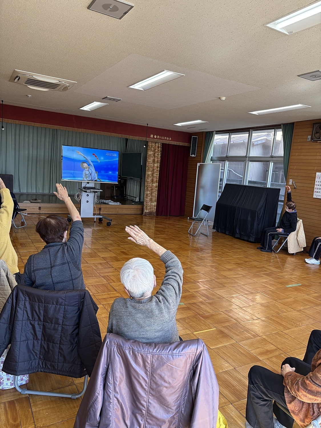 みんなで元気に健康体操サロン！やってるよ！
見学ok👍