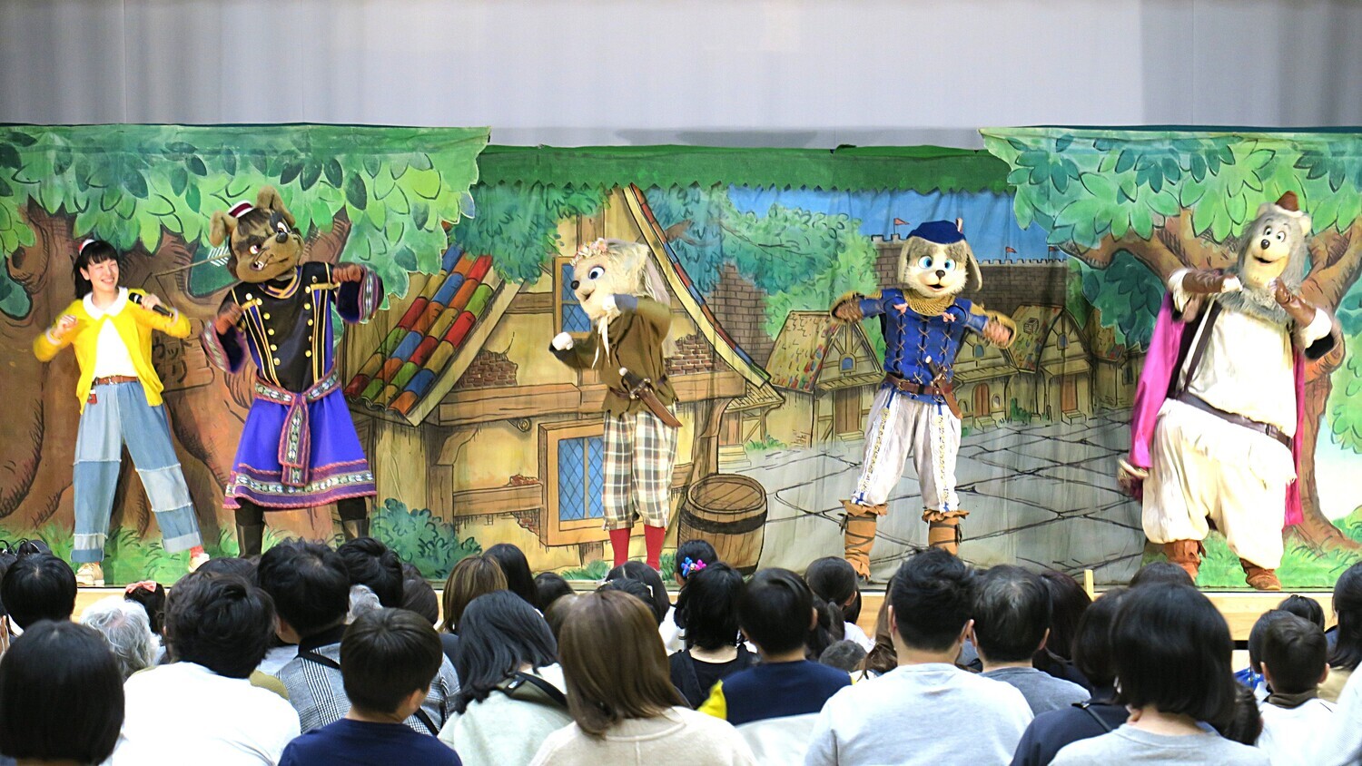 着ぐるみミュージカル　人形劇の世界「赤ずきん」